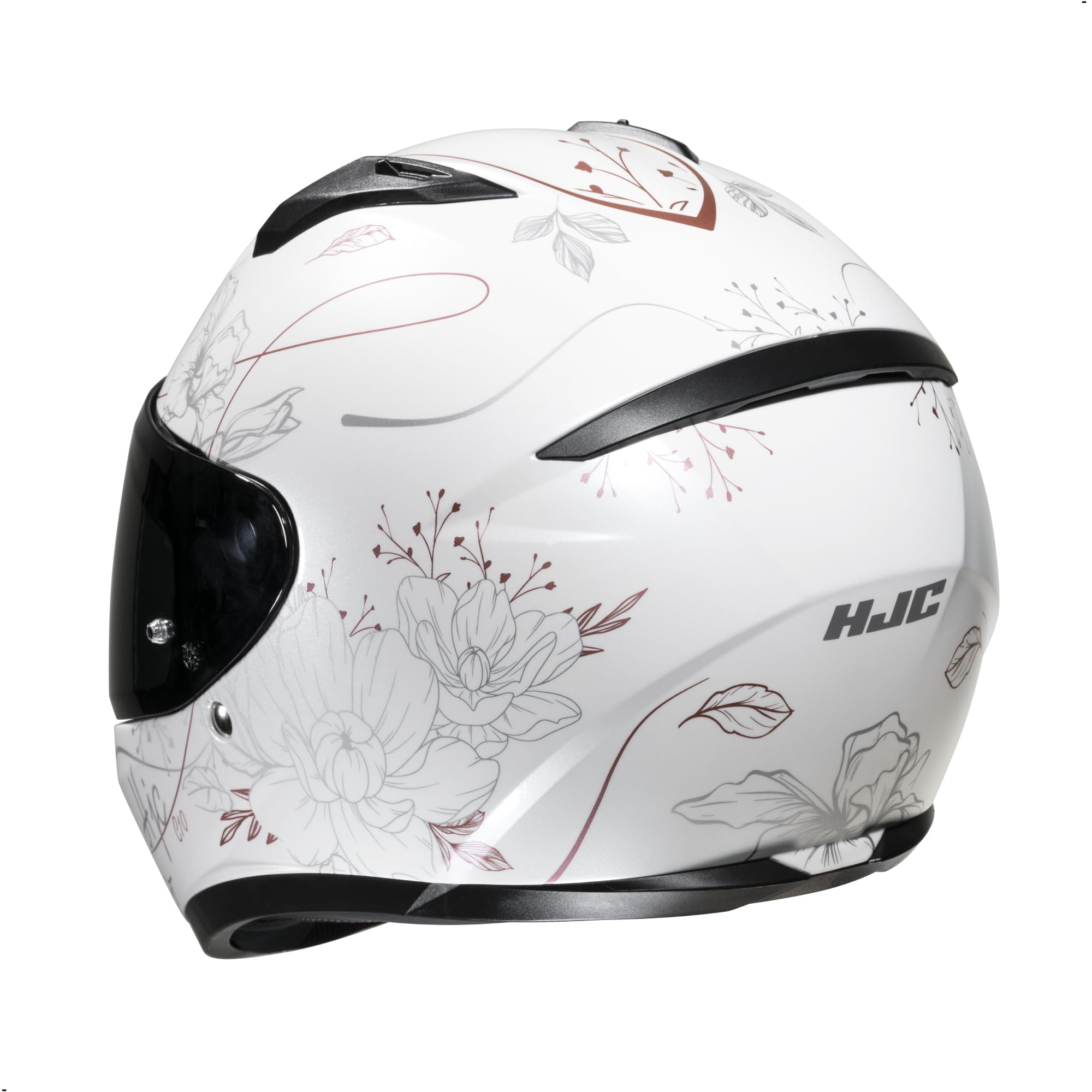 HJC C10 Epik Full Face Motorcycle Helmet with HJ-34P Pinlock Shield, DOT Approved (MC8, Small) - Image 3