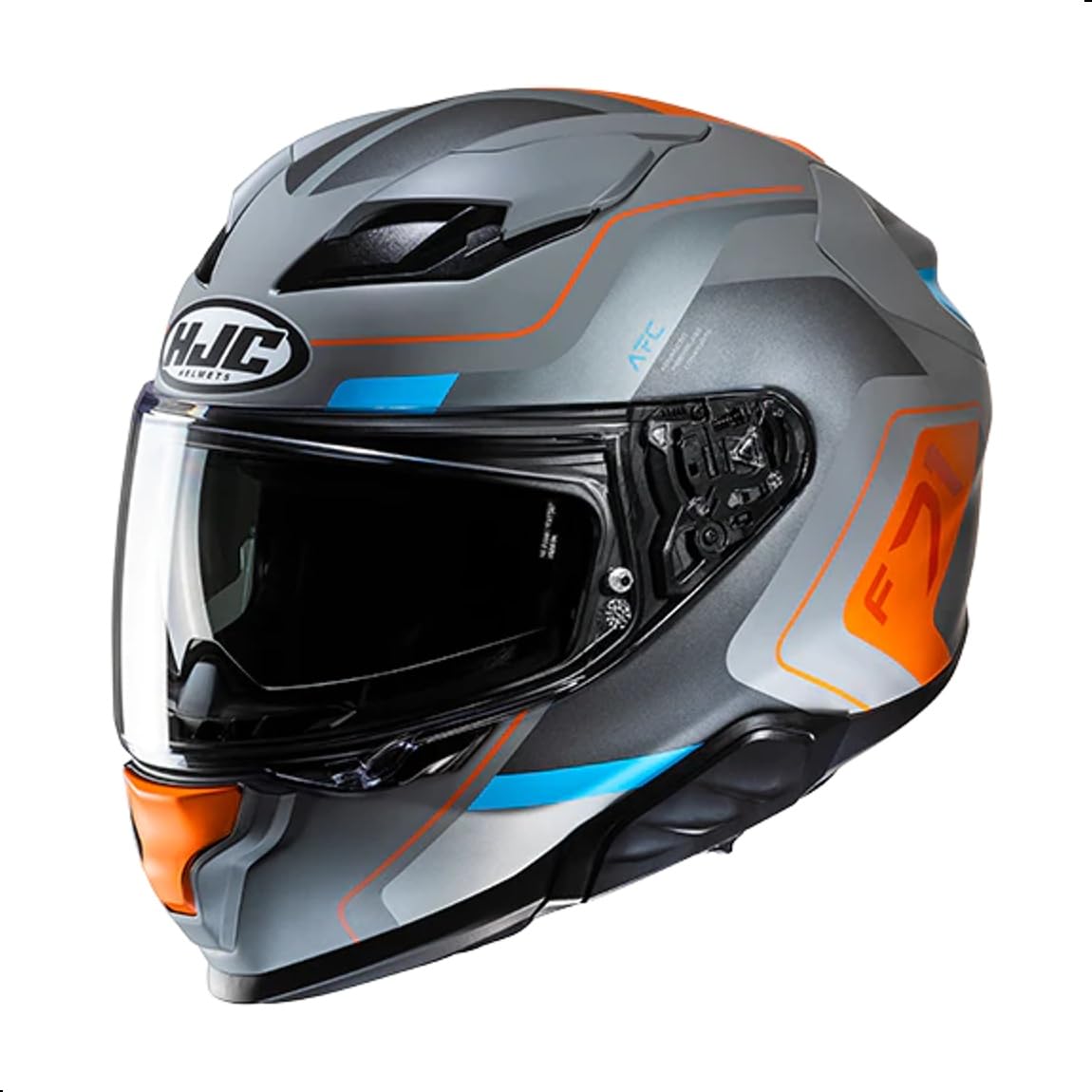 HJC F71 Arcan Adult Street Motorcycle Helmet - MC-27SF / Large