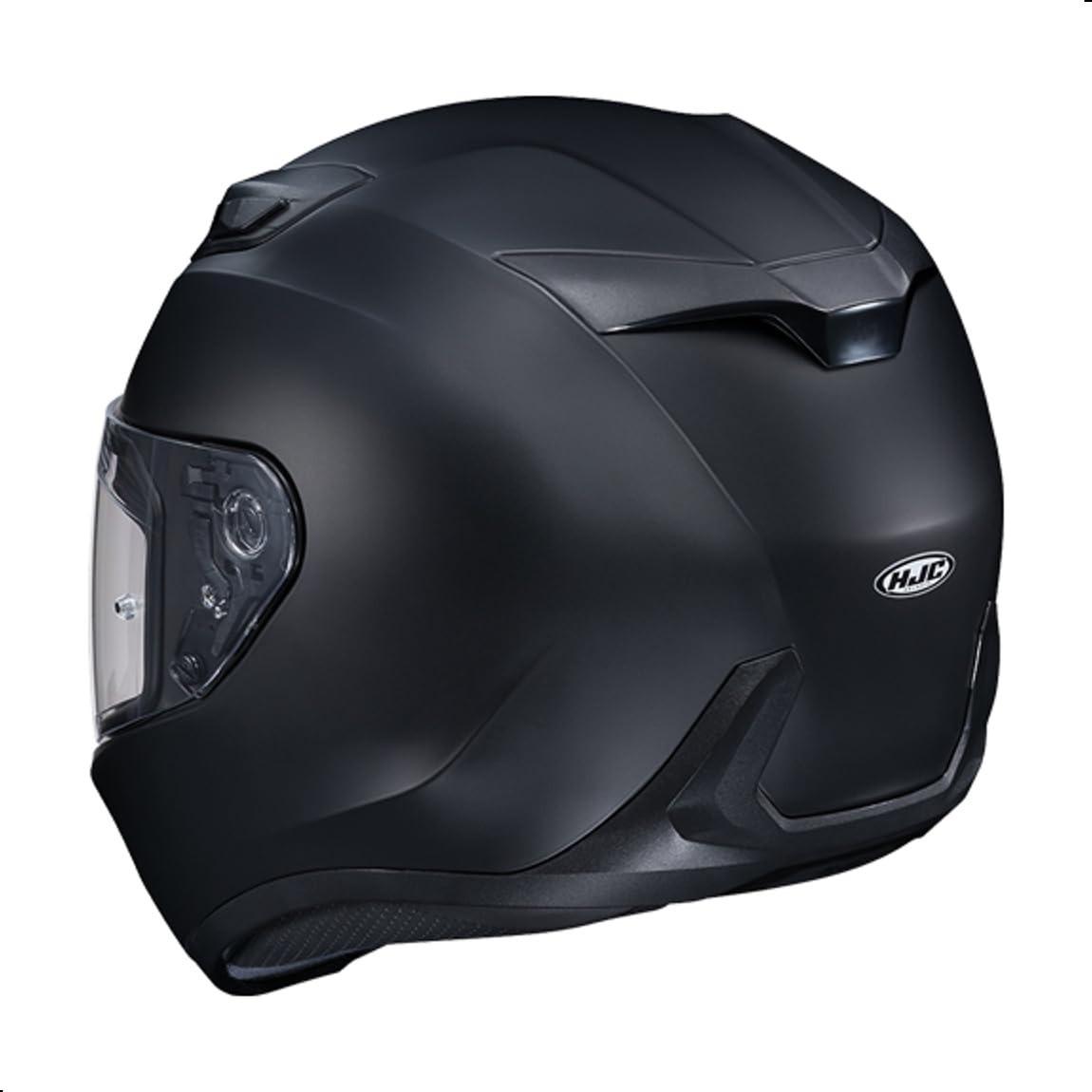 HJC i10 Solid Full Face Motorcycle Helmet with HJ-31 Pinlock Shield, DOT & SNELL Approved (Semi Flat Black, Medium) - Image 2