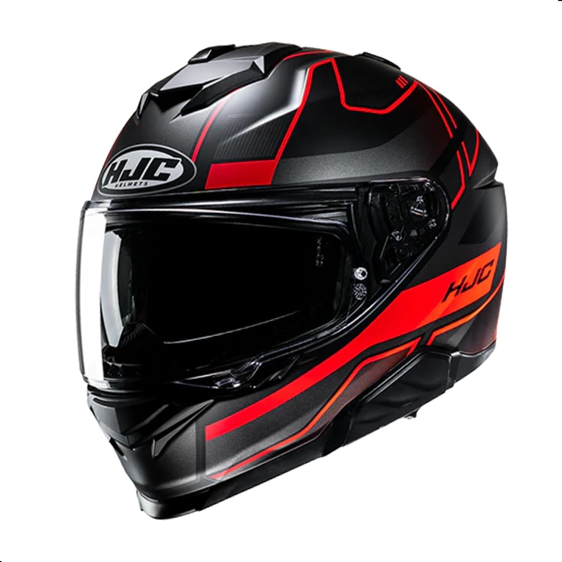 HJC i71 Iroix Full Face Motorcycle Helmet with HJ-38 Pinlock Shield, DOT Approved (MC1SF, Large)