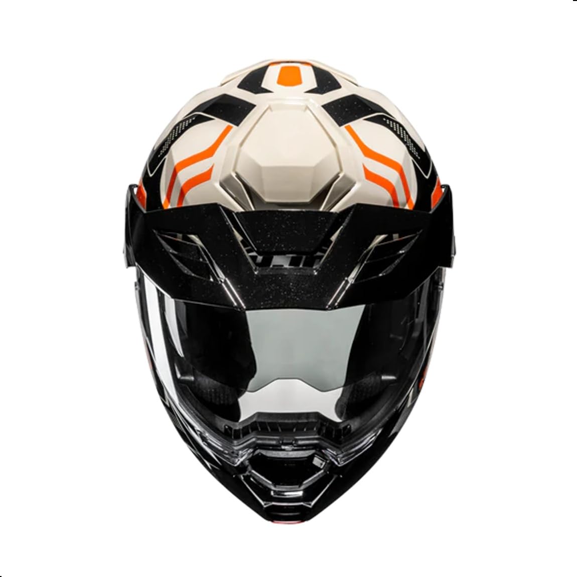 HJC i80 Velly Modular Motorcycle Helmet with HJ-44 Pin-lock Shield, DOT Approved (MC7, Medium) - Image 4