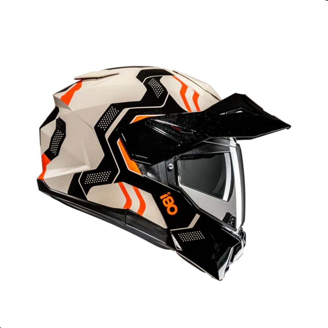 HJC i80 Velly Modular Motorcycle Helmet with HJ-44 Pin-lock Shield, DOT Approved (MC7, Medium) - Image 5