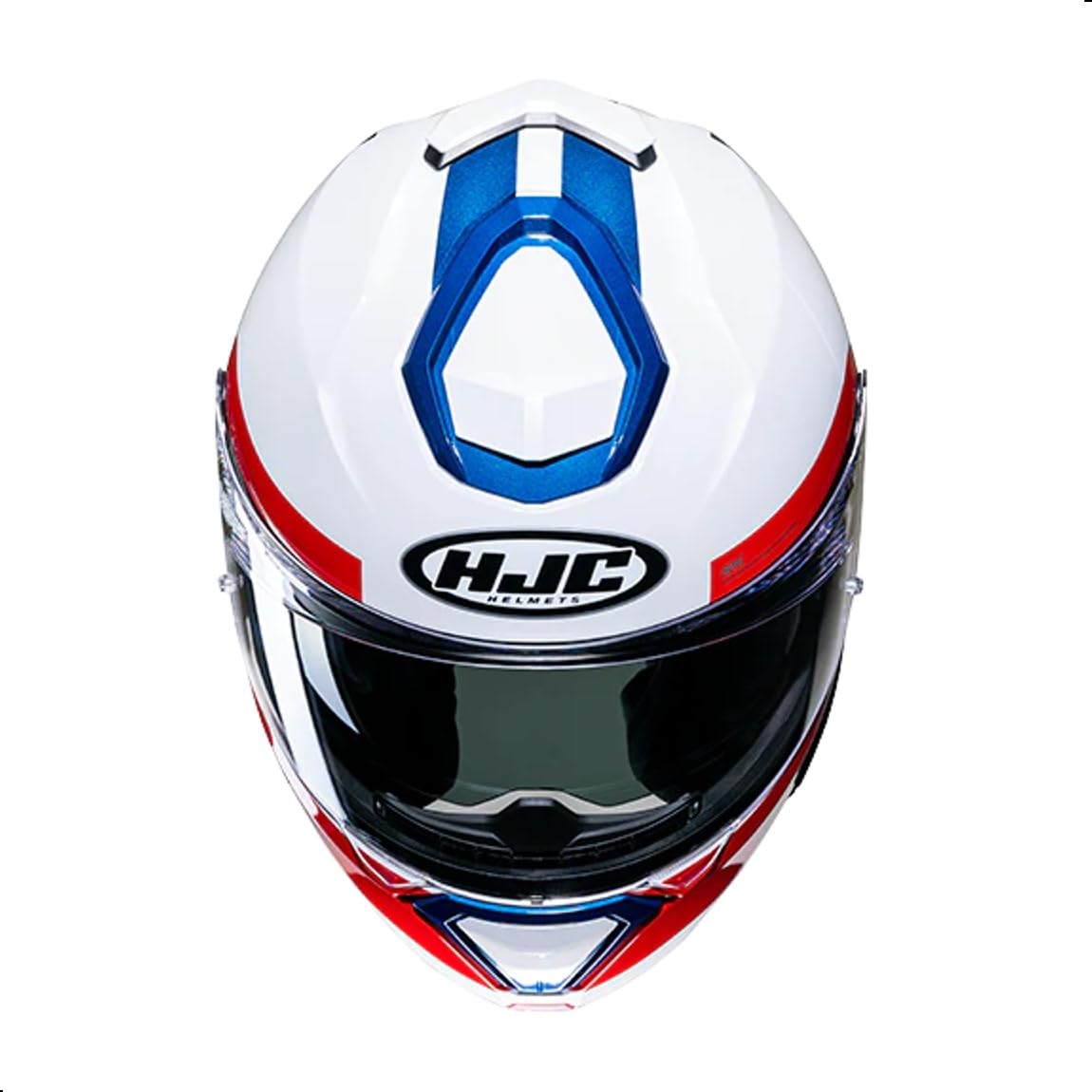 HJC i91 Bina Poly Modular Motorcycle Helmet with HJ-33 Pin-lock Shield, DOT Approved (MC21, X-Small) - Image 3