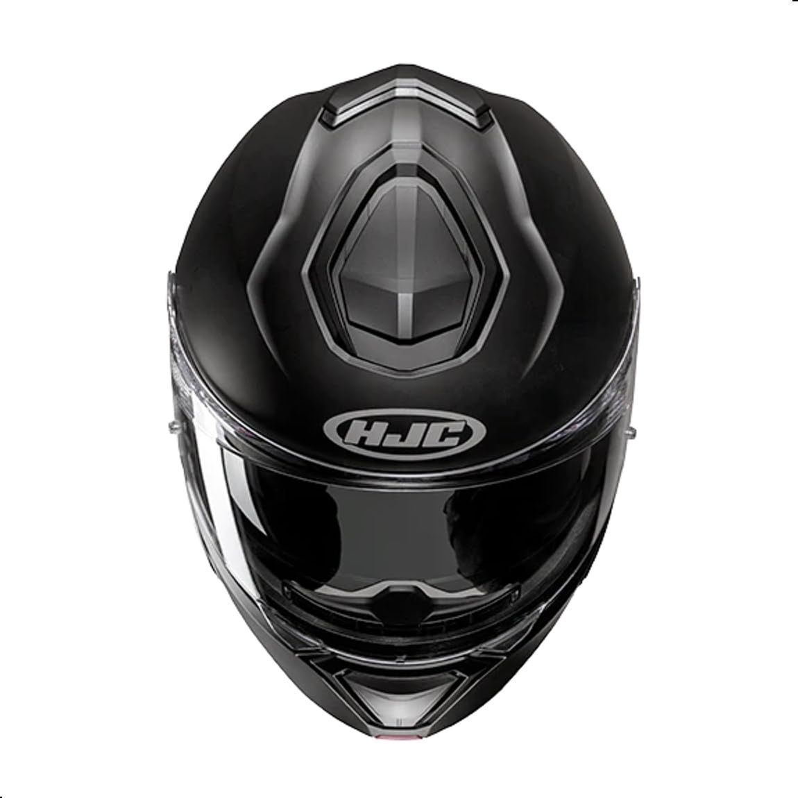 HJC i91 Solid Modular Motorcycle Helmet with HJ-33 Pinlock Shield, DOT Approved (Semi Flat Black, Medium) - Image 2
